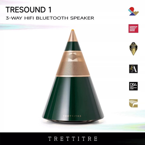 TRETTITRE蓝牙音箱三分频低音炮