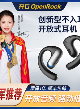OneOdio开石OpenRock Pro开放挂耳式真无线运动跑步健身蓝牙耳机