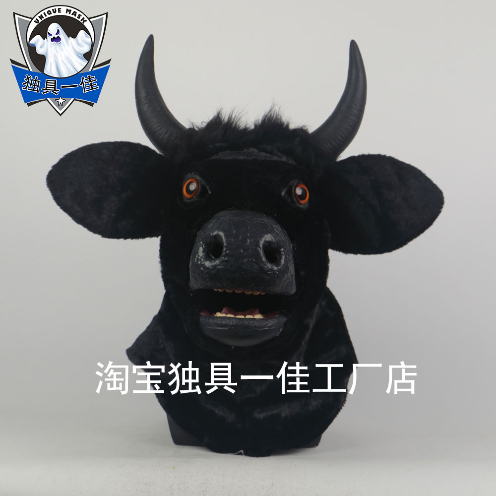 独具一佳面具万圣节装扮可张嘴巴