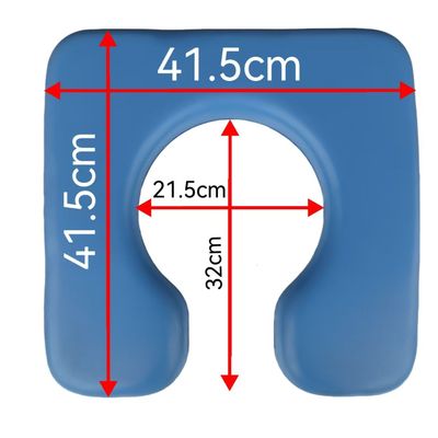 老人坐便椅配件大全防水u型坐垫加厚坐板孕妇座便椅垫通用坐便垫