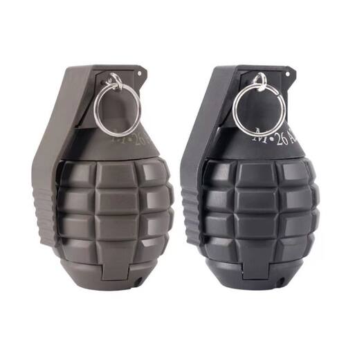 M26A2尼龙手雷玩具水弹手榴弹仿真三角洲道具可爆炸烟雾玩具模型