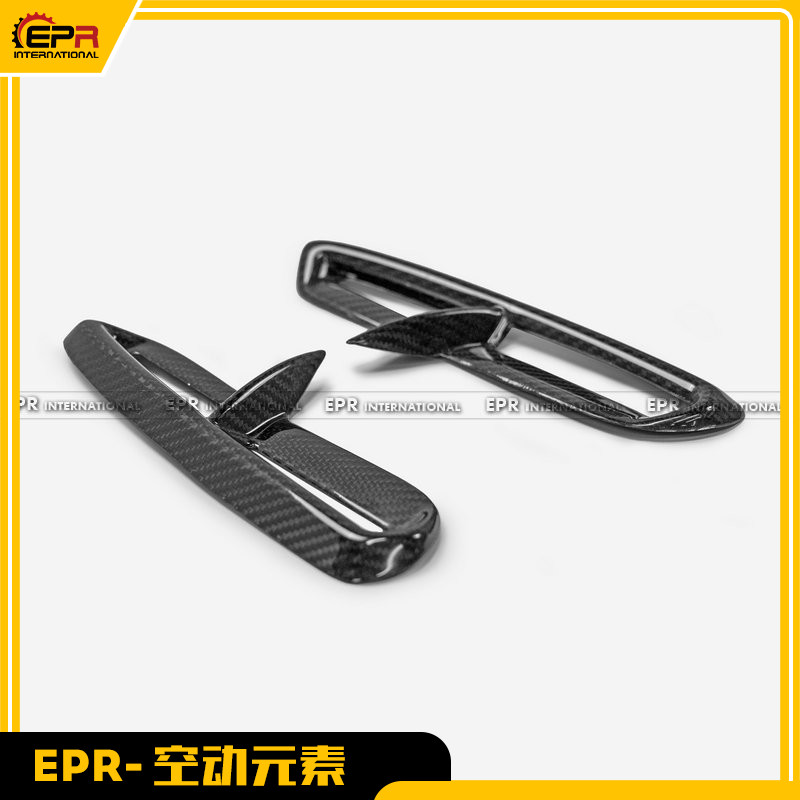 思域FL5TypeR干碳纤维后杠风口