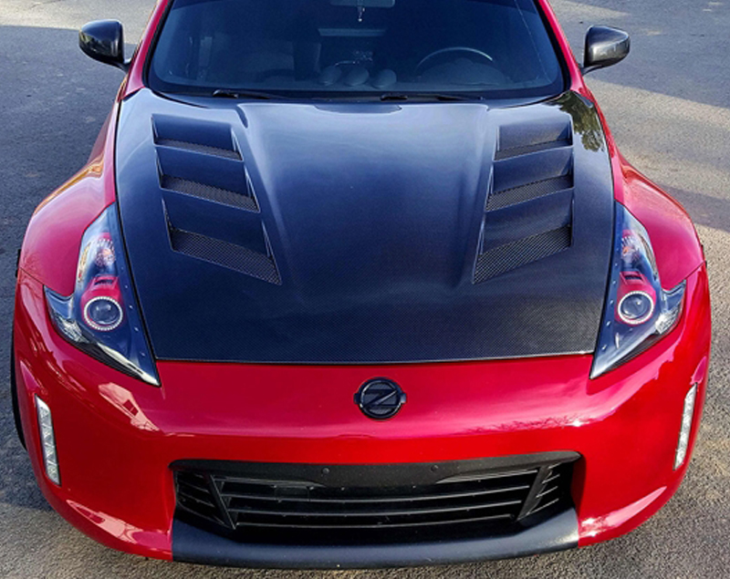 日产370ZAM款机盖开孔汽车包围件