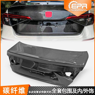 适用本田思域Civic 11代FE三箱版改装碳纤鸭尾后备箱盖行李压尾盖