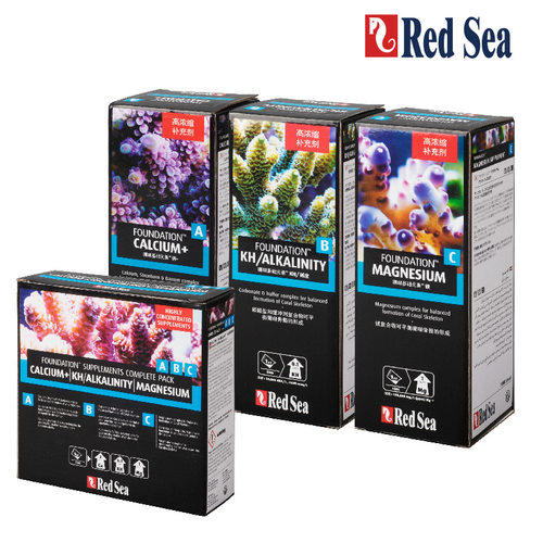 红海RedSea 全系添加剂钙镁KH元素提升液海缸滴定液微量元素ABC