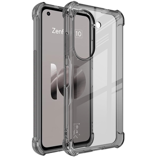 imak适用华硕Zenfone10手机壳Asus Zenfone10防摔软套气囊透明液态硅胶镜头全包保护外壳
