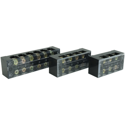 TB-1504电线连接接线端子排 铜件 接线排 连接器 接线条 15A 4P