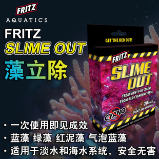 美国fritz藻立除清除蓝细菌低等藻类红泥绿泥净化水质清除气泡藻