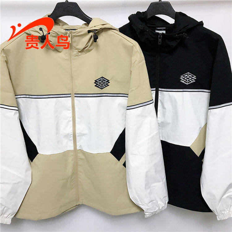 贵人鸟风衣运动休闲连帽加厚外套