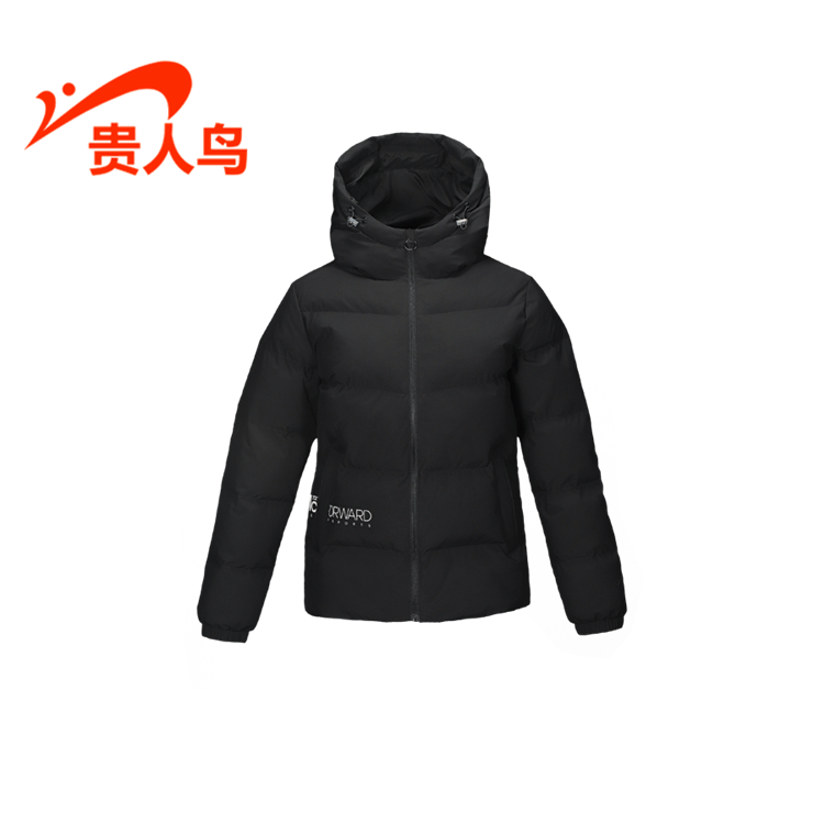 贵人鸟女装棉衣正品2021冬新款运动休闲加厚短款保暖外套2415D12
