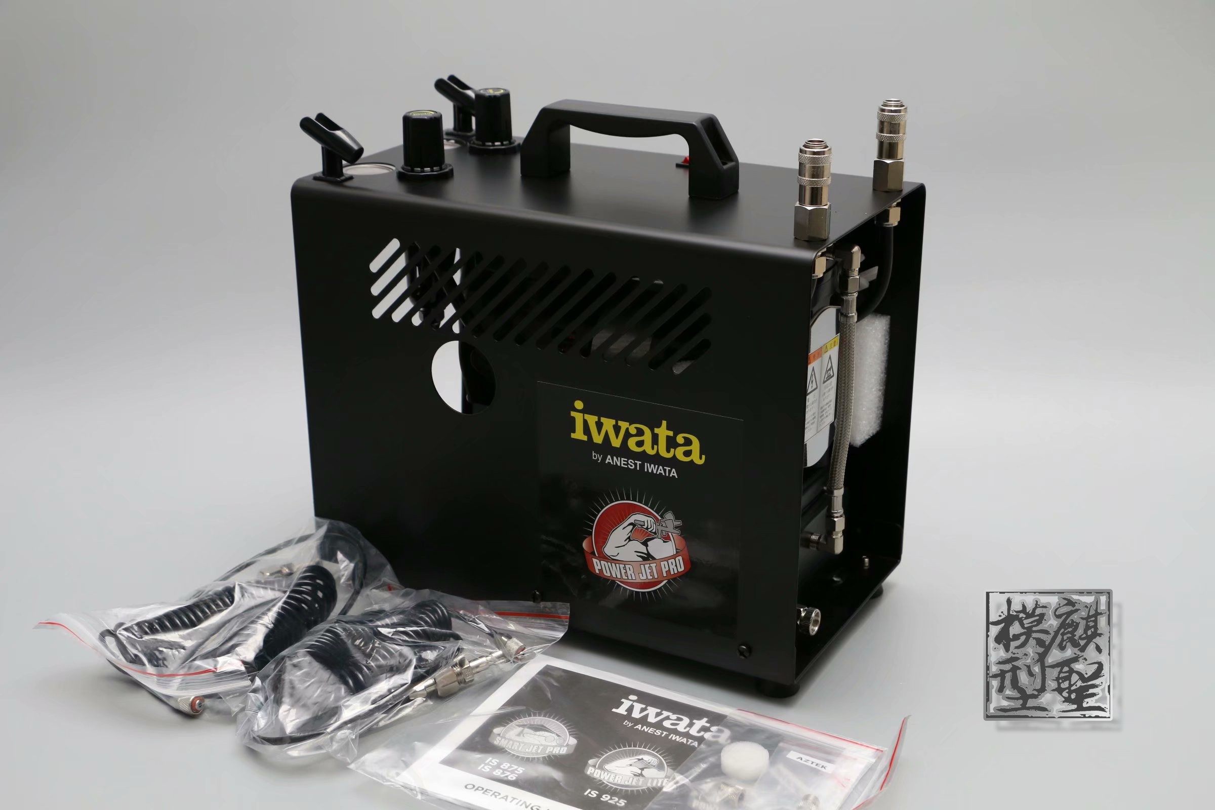 原装正品 iwata 岩田气泵 IS-975-SH 喷笔用无油空压机