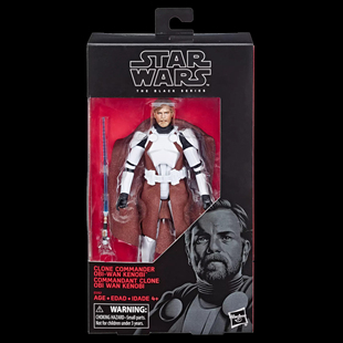 现货 孩之宝Hasbro星球大战 6寸 克隆指挥官欧比旺 克隆战争 1/12