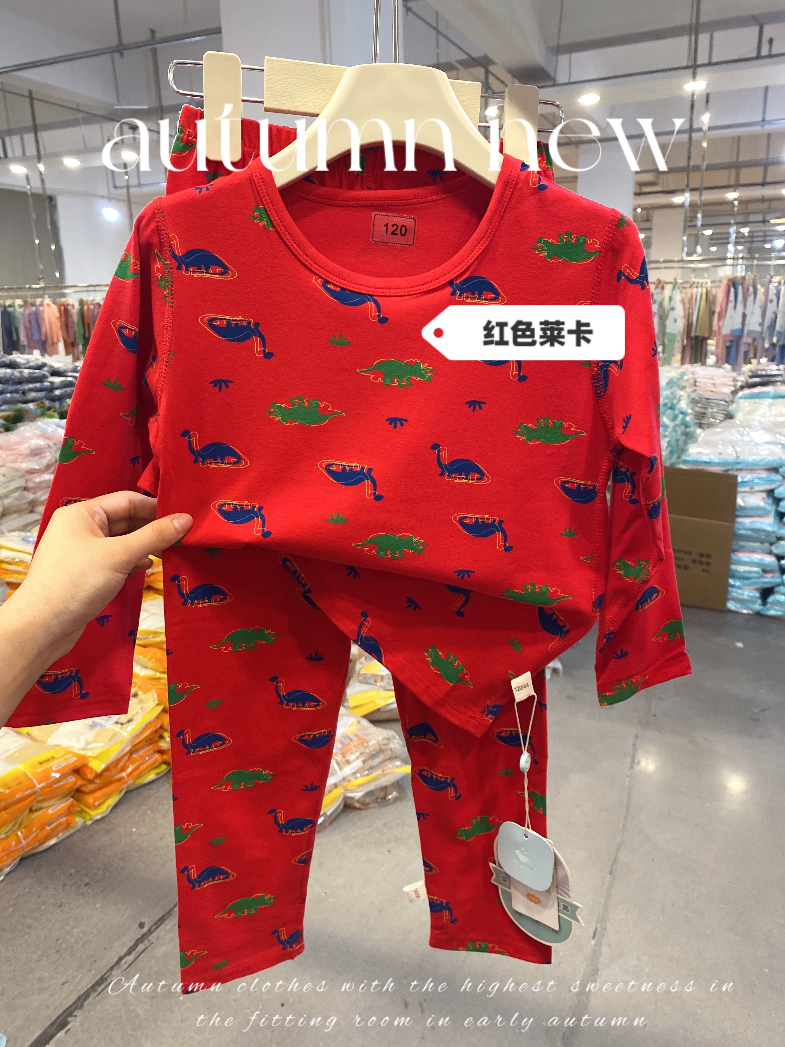 2025 年新年款女宝纯棉秋衣套装款式超多