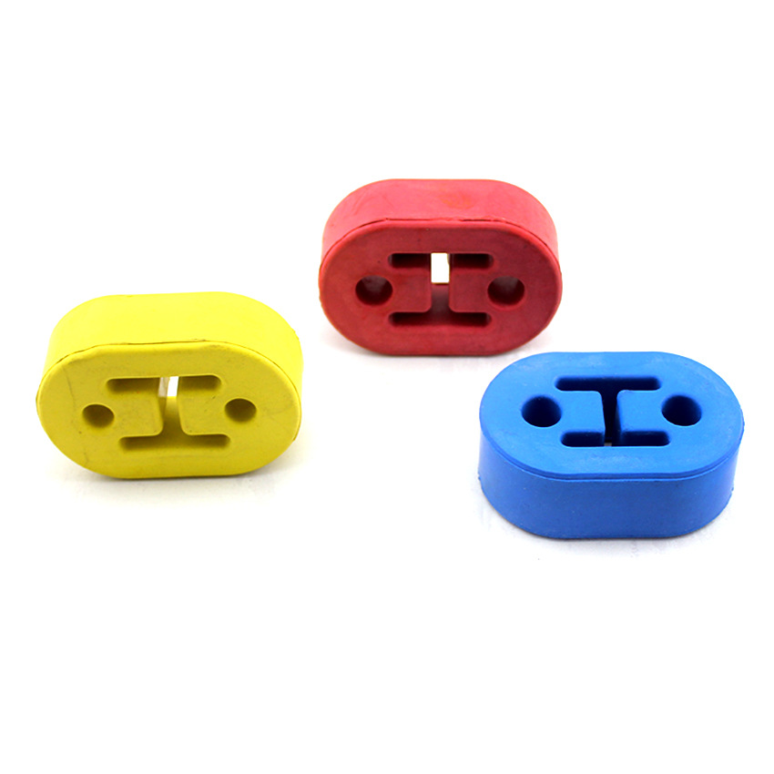 直销汽车排气管2孔吊胶消音器吊耳改装两孔吊胶高强度高硬度