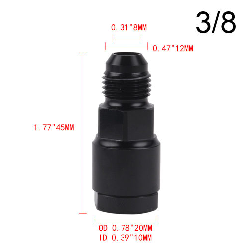 汽车配件AN6AN8燃油分供管接头适用于LS1LS3/8软管接头5/16连接器