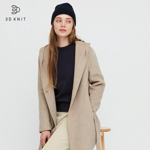 毛衣宽松针织衫 阳光家 套头女装 圆领羊毛混纺长袖 秋冬外贸日单U