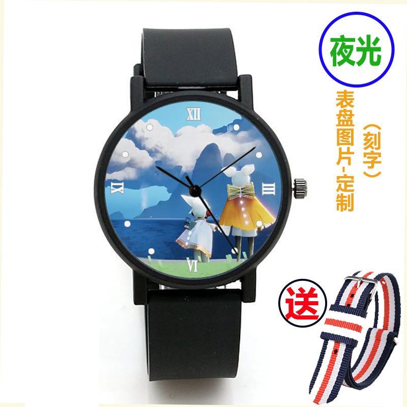 2024夜光sky光遇腕表平菇头雨林爱心斗篷动漫游戏周边男女表中小