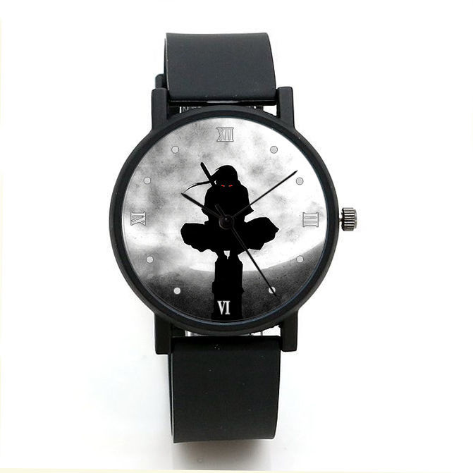 2024火影忍者手表全套Q版鸣人佐助卡卡西我爱罗鼬学生石英表礼盒