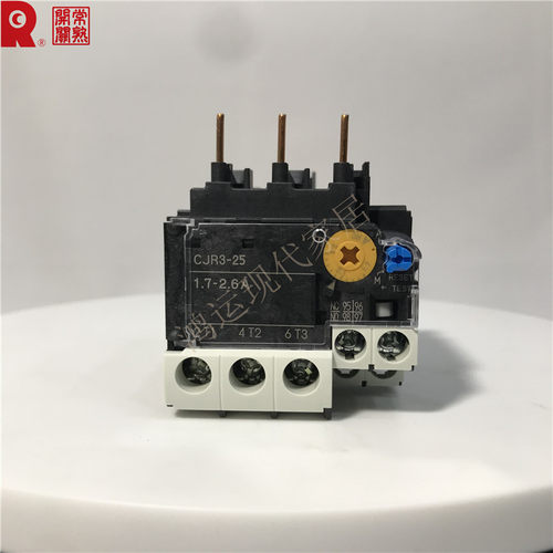 常熟开关热过载继电器CJR3-25N 1.7-2.6A配CK3-09/12/18/25接触器