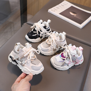 男女宝宝软底学步鞋0一1-5岁防滑轻便秋季婴幼儿小童鞋子网面单鞋