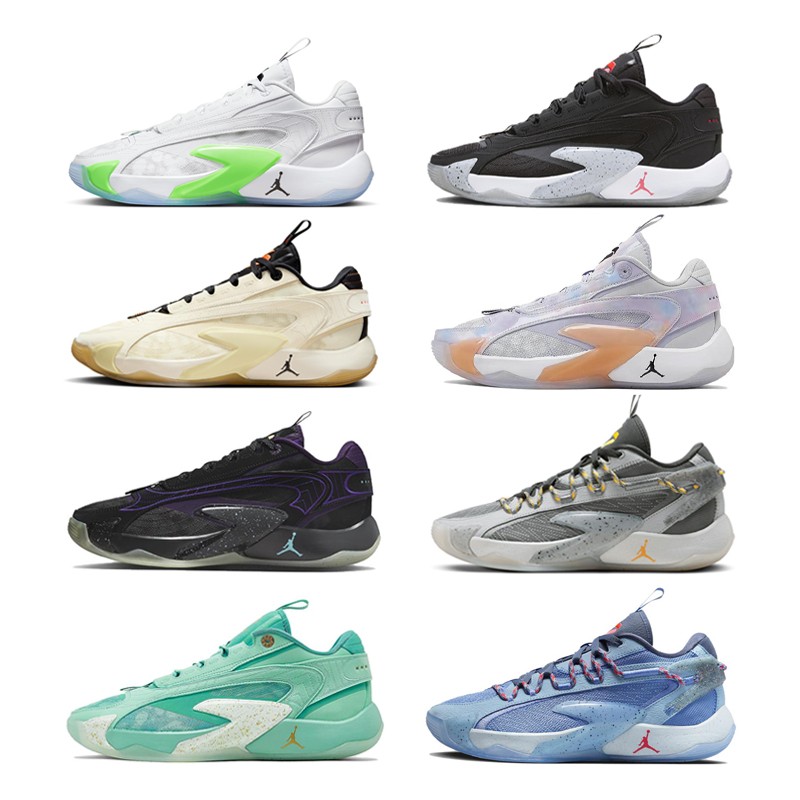 Jordan Luka2东契奇二代 耐磨透气 篮球鞋 男款 黑紫DX9012-001
