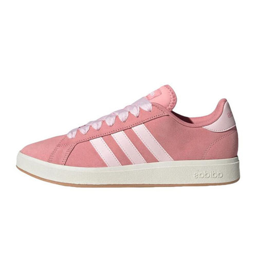 Adidas Grand Court Base 00s 粉色 防滑耐磨 低帮 板鞋 JR7110
