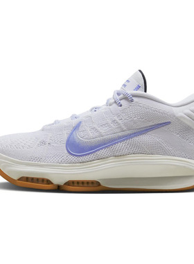 Nike Air Zoom GT Hustle 3 EP白蓝防滑耐磨中帮篮球鞋HJ9084-100