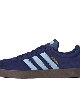 Adidas VL COURT 2.0 蓝色 防滑耐磨 低帮 板鞋 男女同款 JR8308