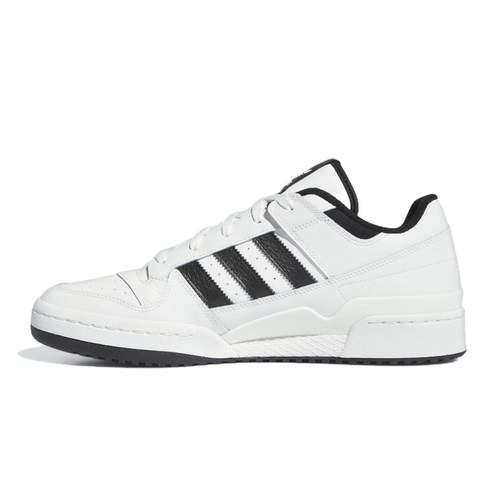 Adidas originals FORUM Low Cl 白黑 耐磨 低帮板鞋 IH7830