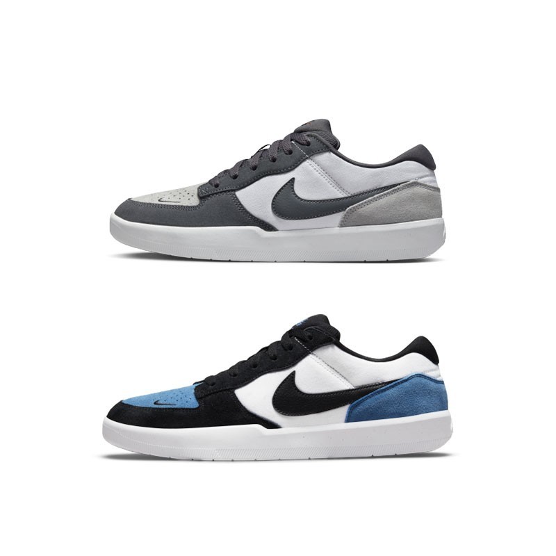 耐克 Nike SB Force 58 低帮 板鞋 男女 灰白 DV5477-001