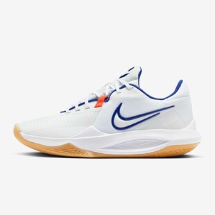 Nike Precision 6 白色 低帮 篮球鞋 男款 HV1796-141