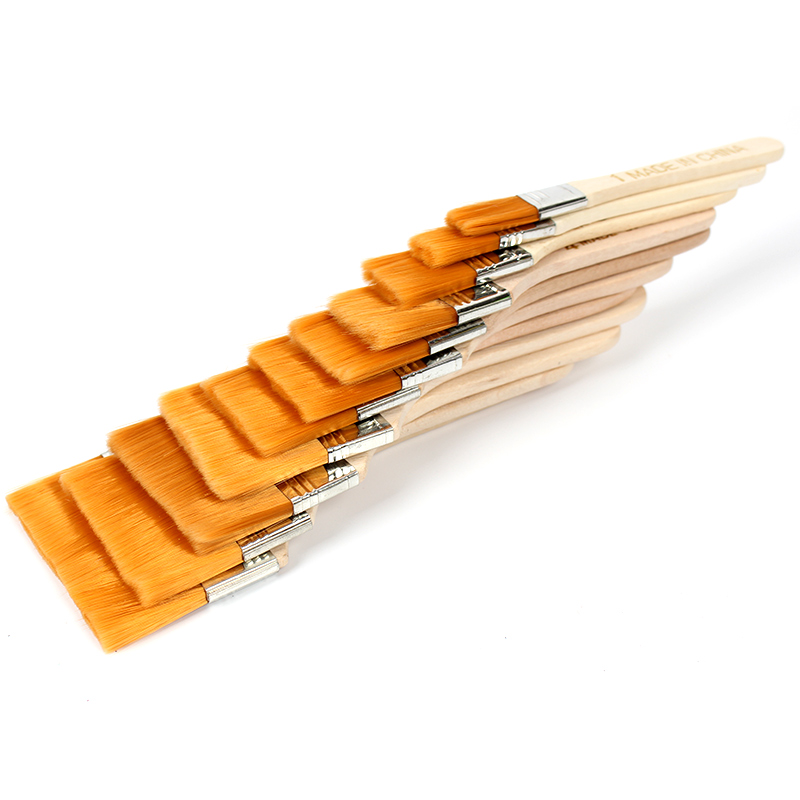 油画刷美术板刷软毛扫清洁小毛刷子工业用排刷烧烤刷子油漆板刷