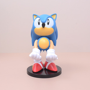 超音鼠索尼克手办ps4ps5手柄手机支架公仔模型动漫摆件盒装潮玩
