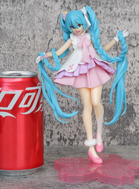 初音未来长发公主二次元手办动漫周边美少女女生桌面摆件模型可爱