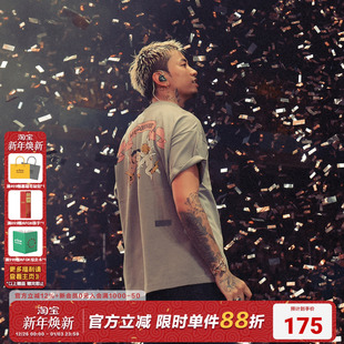 美式 男女夏季 AFGK24SS国潮三天使水洗做旧短袖 T恤 马思唯同款