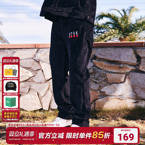 AFGK裤子青春流行简约百搭