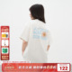 AFGK25SS蒲公英刺绣短袖 tee 休闲情侣国潮纯棉半袖 T恤男女夏季 美式