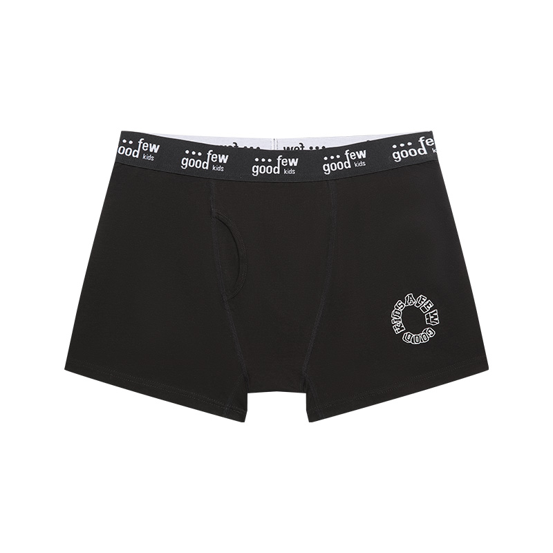 AFGK24FW基础环形logo内裤男士基础透气平底裤四角裤