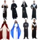 万圣节服装 大人cosplay男传教士牧师服玛利亚教皇神父修女服