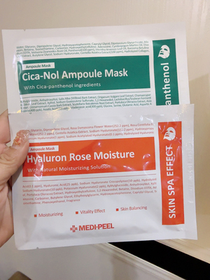 美蒂菲韩国玫瑰积雪草面膜