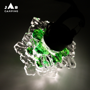 折扣商品-JAR CAMPING罐子户外ML4多功能露营灯水波纹亚克灯罩