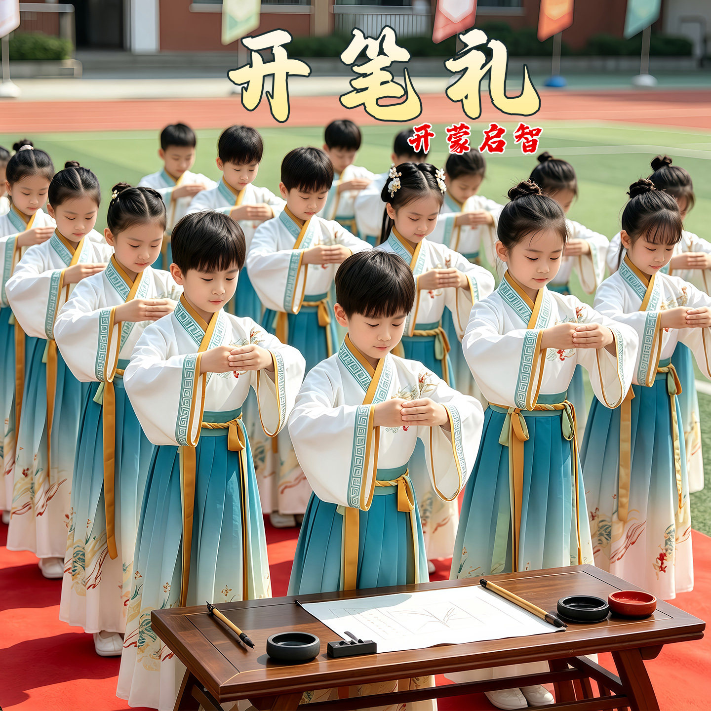 汉服男童儿童国学服女童