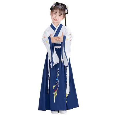 汉服男童国学服装儿童古装古风