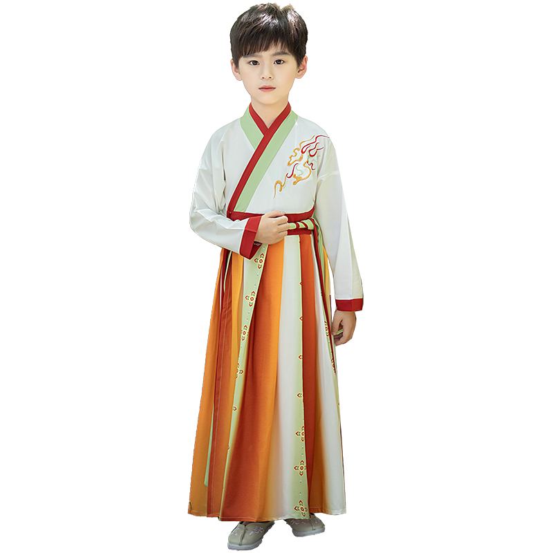 儿童汉服男童国学服古风帅气