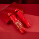 红伞婚庆折叠结婚伞新娘出嫁蕾丝中式 婚礼出门婚伞晴雨两用三折伞