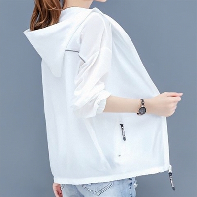 防晒衣女 防紫外线短款2025夏季新款薄款外套女宽松透气防晒服