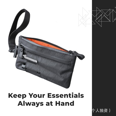 新品跨境新款xpac防水男士手拿包大容量钱包多功能工具收纳包男