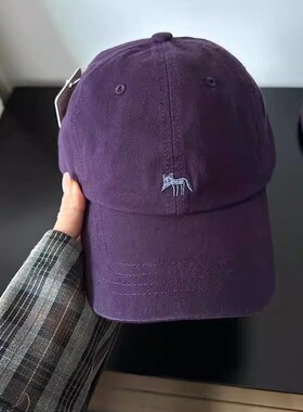新品酱紫色小狐狸帽子！版型很正！显脸小yyds~黑黄皮戴都巨显白~