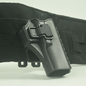 格洛克17战术枪套快拔腰套浪人腰封背心款 高低可调节Gen4食指解锁