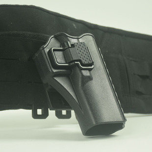 格洛克17战术枪套快拔腰套浪人腰封背心款 高低可调节Gen4食指解锁